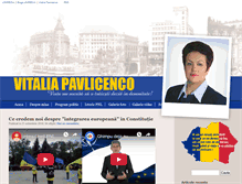 Tablet Screenshot of pavlicenco.md